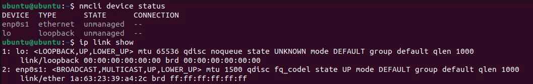 Ubuntu VM Interfaces